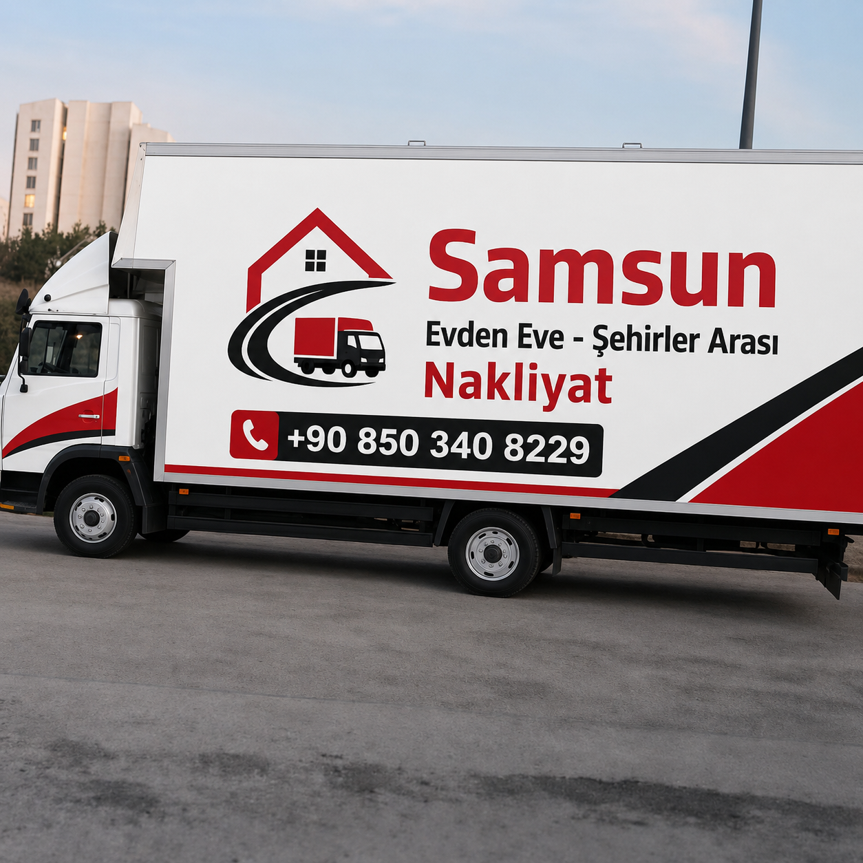 Samsun Evden Eve Nakliyat aracı